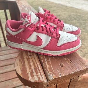 Nike Dunks pink women’s 9